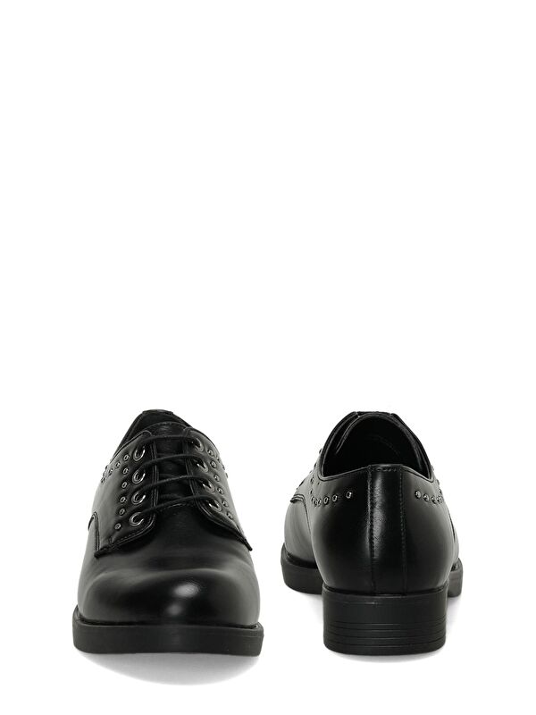 324037.Z 4PR Siyah Kadın Oxford Ayakkabı - Görsel 6