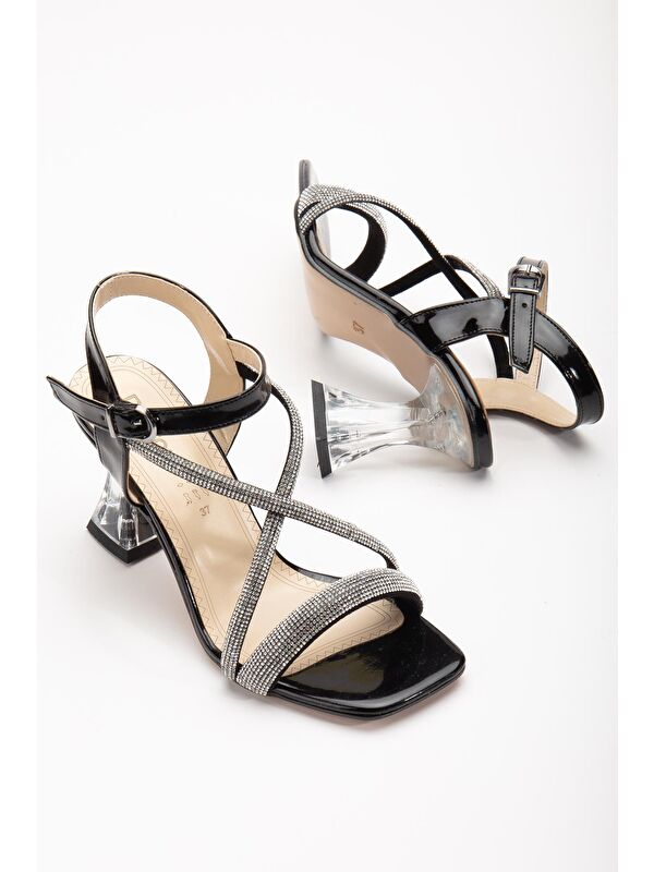 D500 Günlük Ortopedik Klasik Topuklu Kadın Ayakkabı - Görsel 4