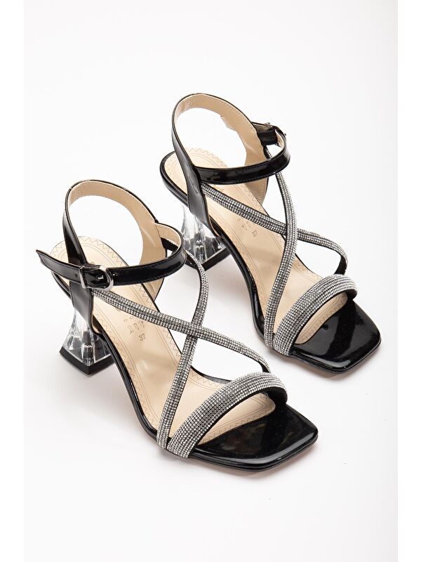 D500 Günlük Ortopedik Klasik Topuklu Kadın Ayakkabı - Görsel 5