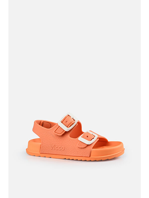 Bunny Basic Unisex Okul Öncesi Orange Sandalet - Görsel 3