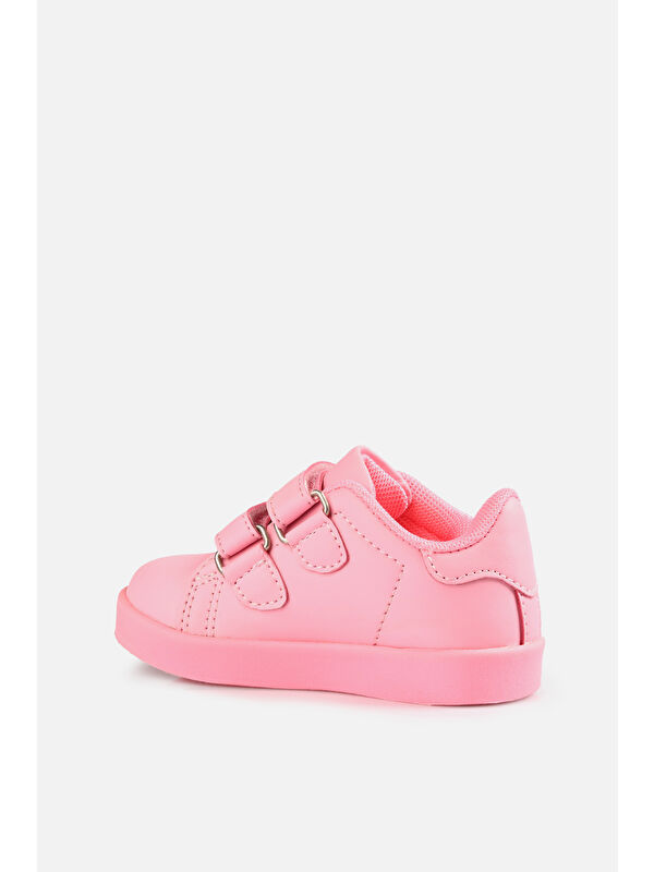 Oyo Işıklı Kız İlk Adım Pembe Sneaker - Görsel 4