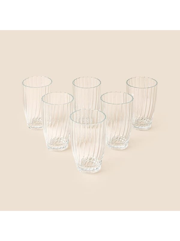 Paşabahçe Bouquet 6'lı Meşrubat ve Su Bardağı - Şeffaf - 340 ml