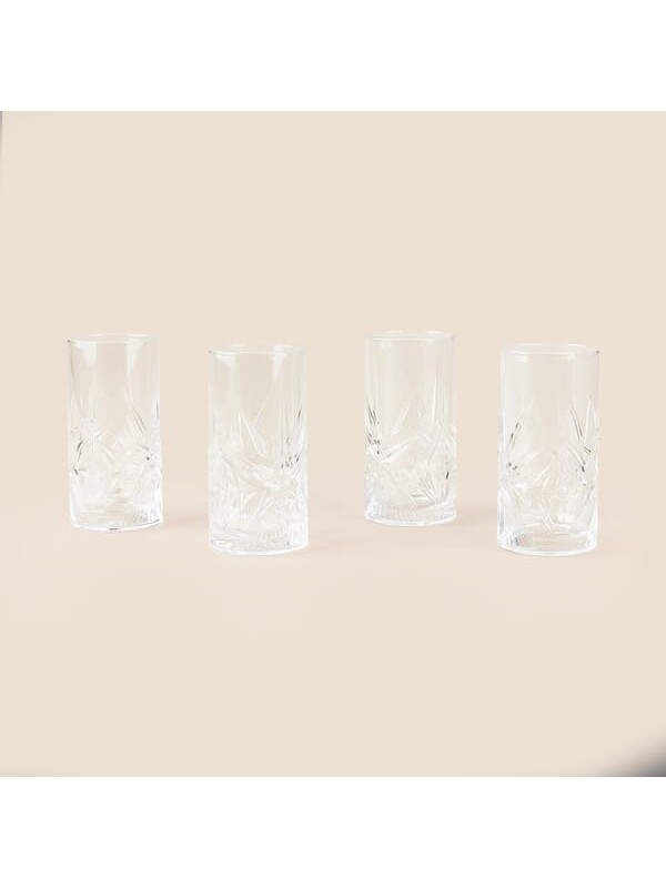 Paşabahçe Cielo 4'lü Meşrubat ve Su Bardağı - Şeffaf - 350 ml