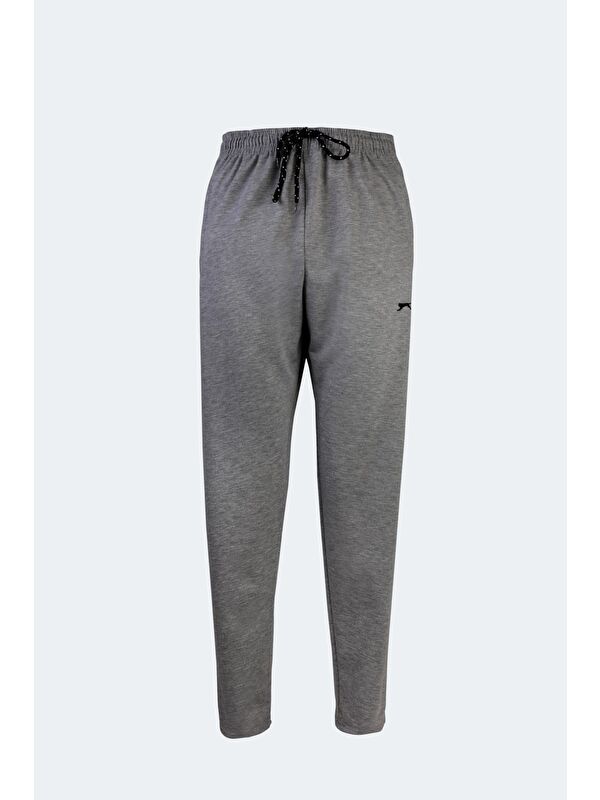 SLAZENGER Erkek Büyük Beden Eşofman Altı Koyu Gri