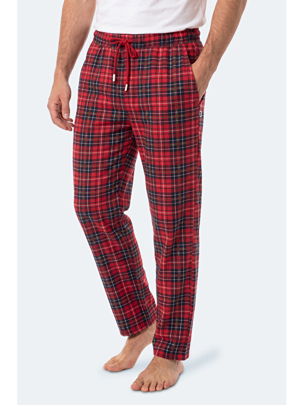 SLAZENGER NIGHT Erkek  Kırmızı Eşofman Altı