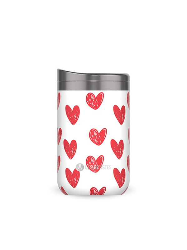 Les Artistes Paris Isı Yalıtımlı Çelik Termos Mug 350ML Heart