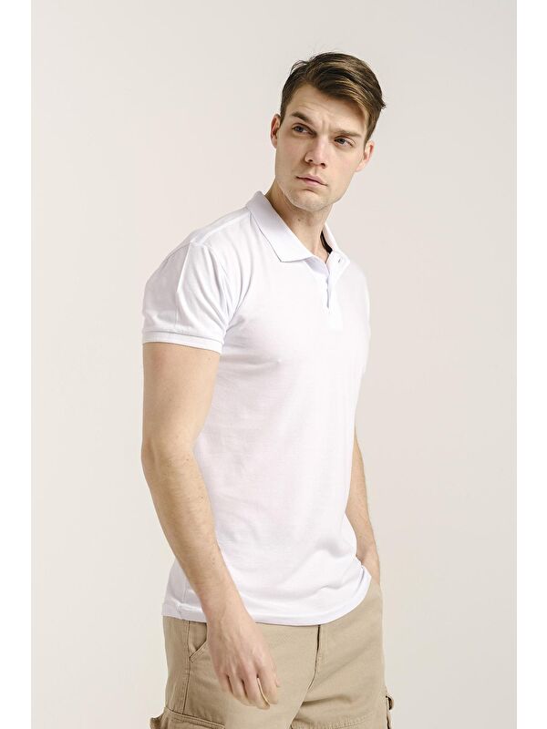 Oksit Alcott Polo Yaka Slim Fit Erkek Tişört