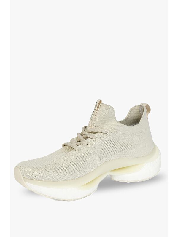 Galexy Bej Kadın Spor Ayakkabı - Görsel 4