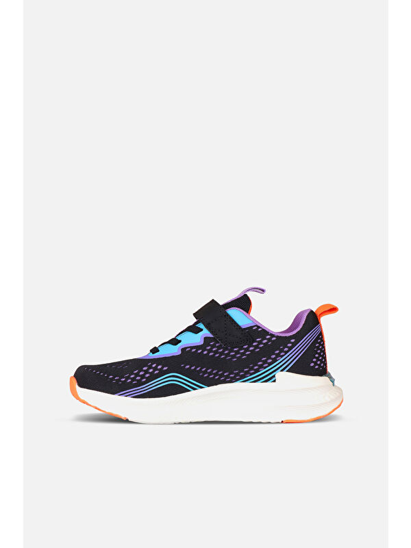 Nebula Hafif Kız Okul Öncesi Siyah Sneaker - Görsel 3