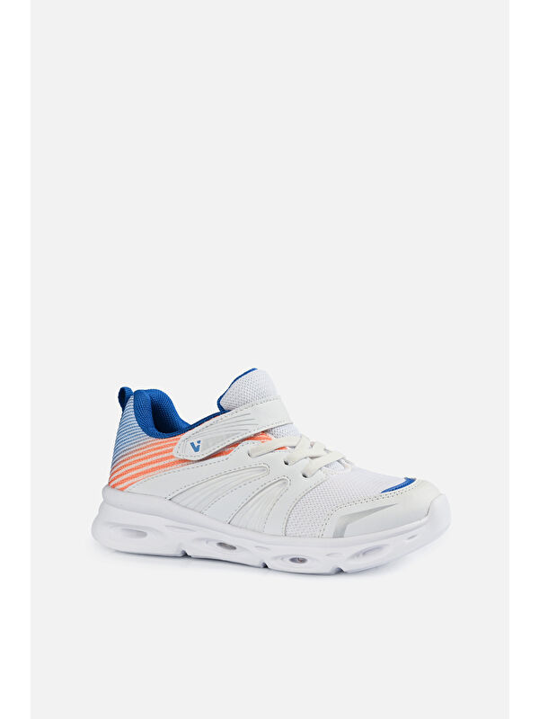 Işıklı Erkek Çocuk Beyaz Spor Ayakkabı - Görsel 3