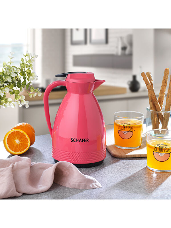 SCHAFER Kitchenhouse Cam Termos 1 L-Pembe
