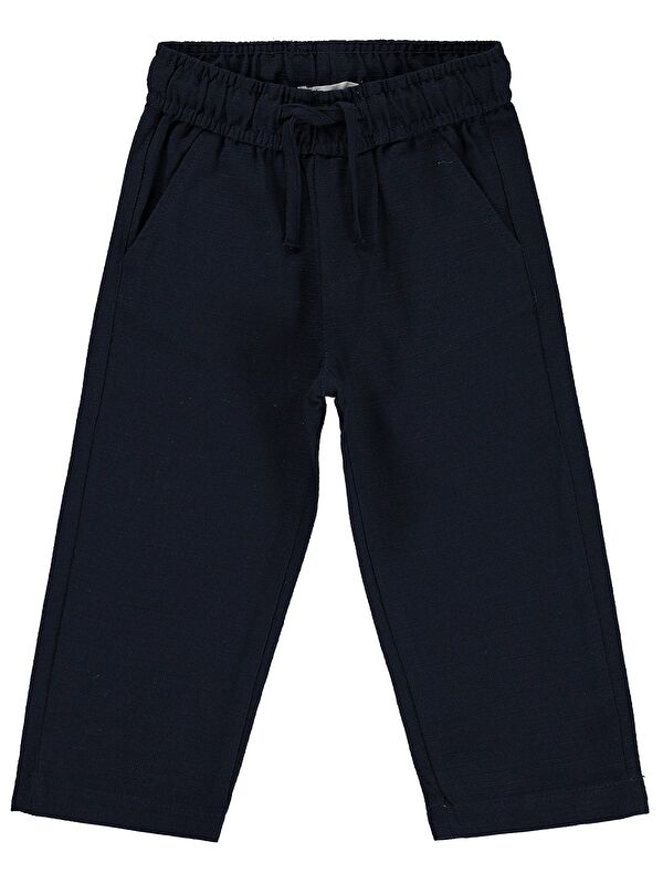 Civil Boys Flamlı Chino 2-5 Yaş Pantolon - Lacivert