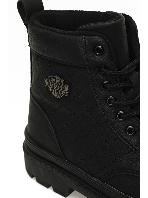 ORDESA SLV 4PR Siyah Erkek Biker Bot - Görsel 8