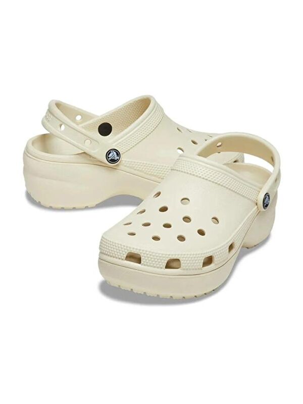 Crocs Bej Crocs Classic Platform