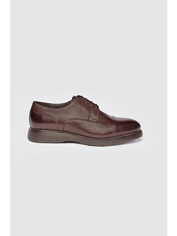 AC&Co / Altınyıldız Classics Erkek Kahverengi %100 Nubuk Rahat Taban Casual Ayakkabı