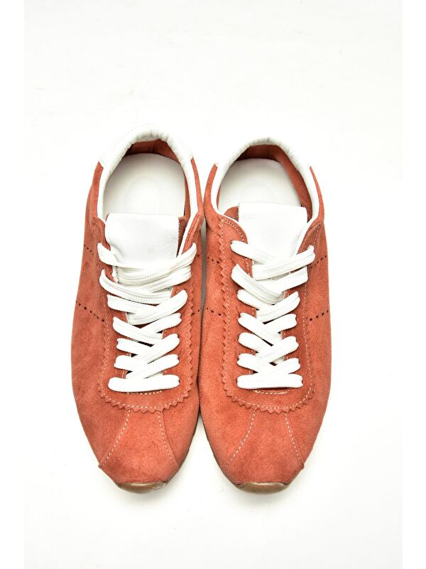 U3123116 Kiremit Kadın Sneakers - Görsel 2