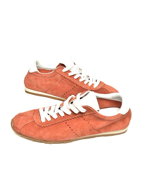 U3123116 Kiremit Kadın Sneakers - Görsel 4