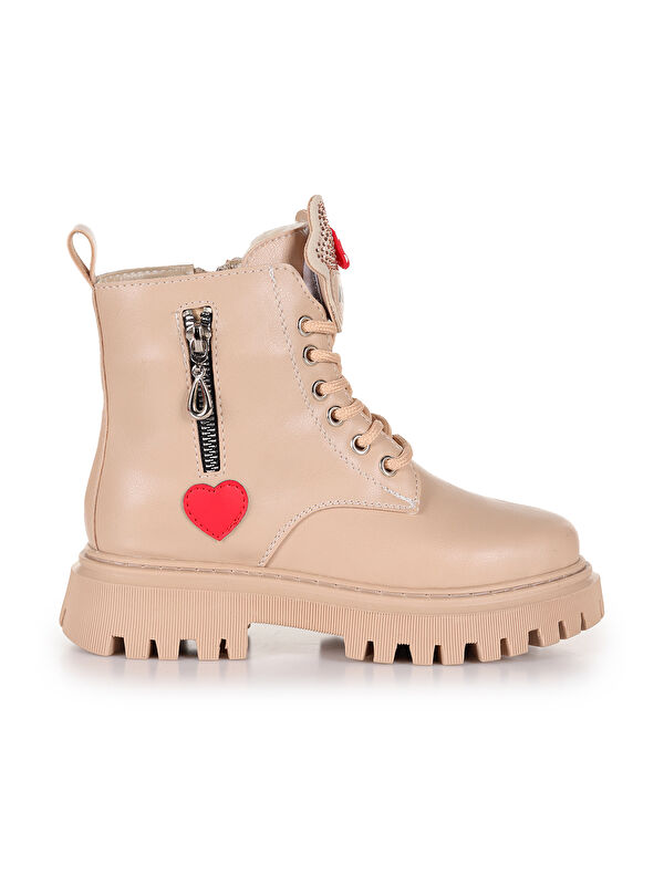 Bella Günlük Fermuarlı Kız Çocuk Bot Ayakkabı - Görsel 5