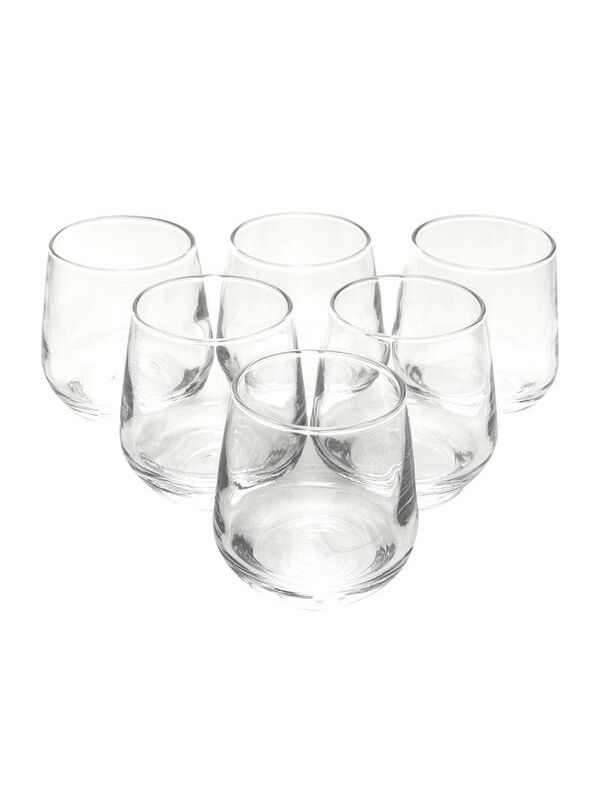 LAV Lal 6'lı Kahve Yanı Su Bardağı - 95 ml