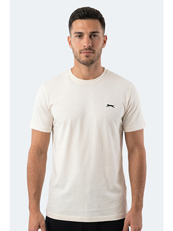 SLAZENGER NOTRON I Erkek Ekru Tişört