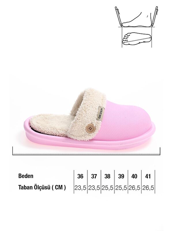 Kışlık Kadın Islak Zemin Terlik - Görsel 5