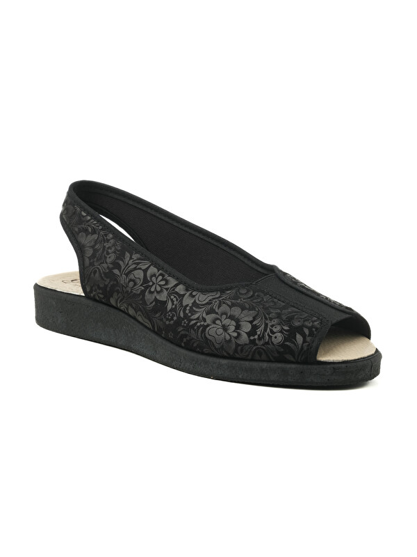 Green Life Kadın Sandalet 983 STRETCH WOMEN'S FOOTWEAR Black