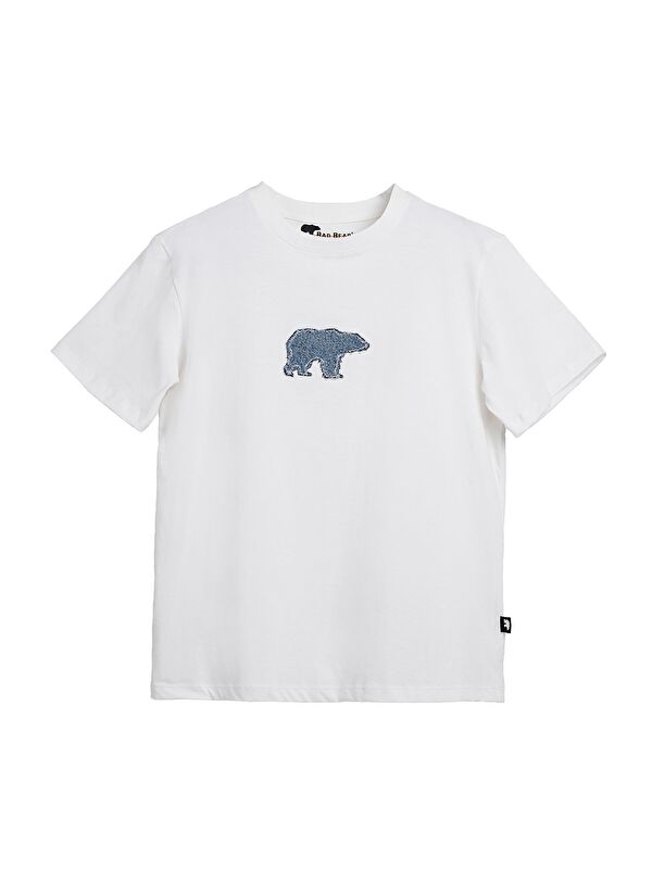 Bad Bear Nikki Beyaz Kız Çocuk Tişört