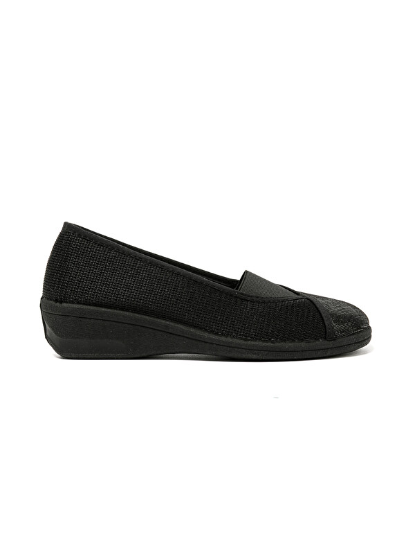 Green Life Kadın Klasik Ayakkabı 7337 STRETCH WOMEN'S FOOTWEAR Black