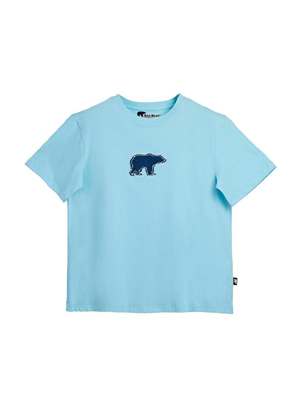 Bad Bear Nikki Mavi Kız Çocuk Tişört