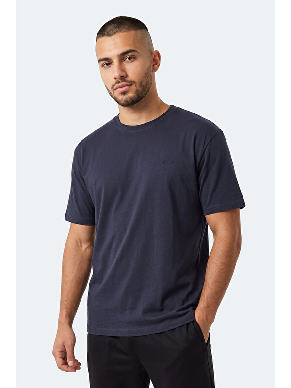 SLAZENGER KODEX Erkek  Lacivert Tişört