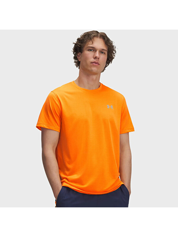 Under Armour Launch Erkek Turuncu Tişört