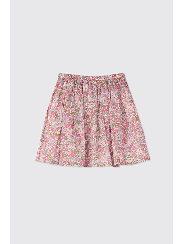 Panço Liberty Kumaş Kız Bebek Pembe Etek