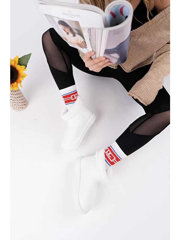 FROSTY Kadın Kürklü Yağmur Ve Kar Botu - Görsel 3