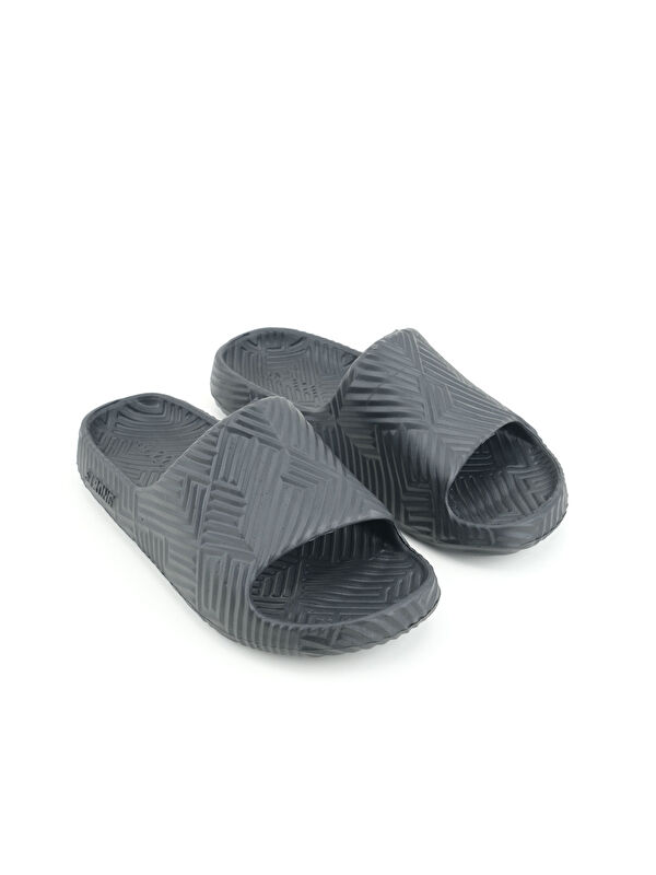 Erkek Yazlık Eva Ev Bahçe Banyo Esnek Islak Zemine Uygun Terlik - Görsel 3