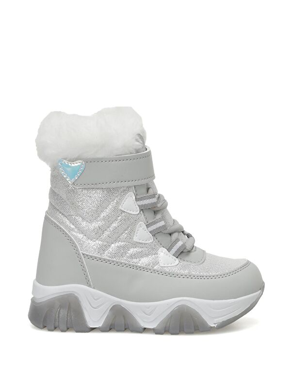 RUTH P 3PR GRI Kız Çocuk Kar Botu - Görsel 3