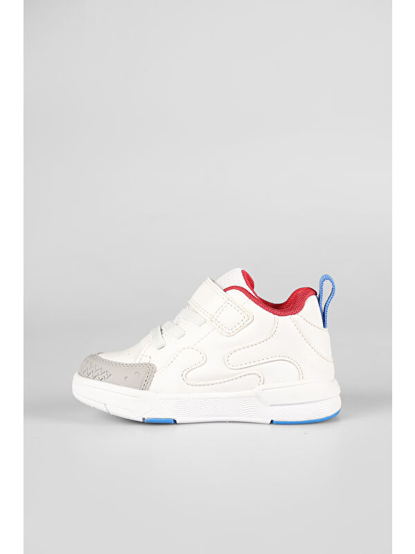 Nita Hafif Kız Bebek Beyaz Sneaker - Görsel 3