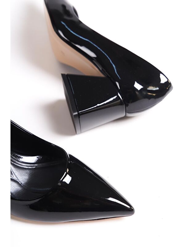 Orta Topuklu Yumuşak Pedli Taban Kadın Ayakkabı - Görsel 3