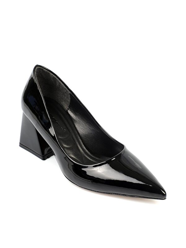 Orta Topuklu Yumuşak Pedli Taban Kadın Ayakkabı - Görsel 4