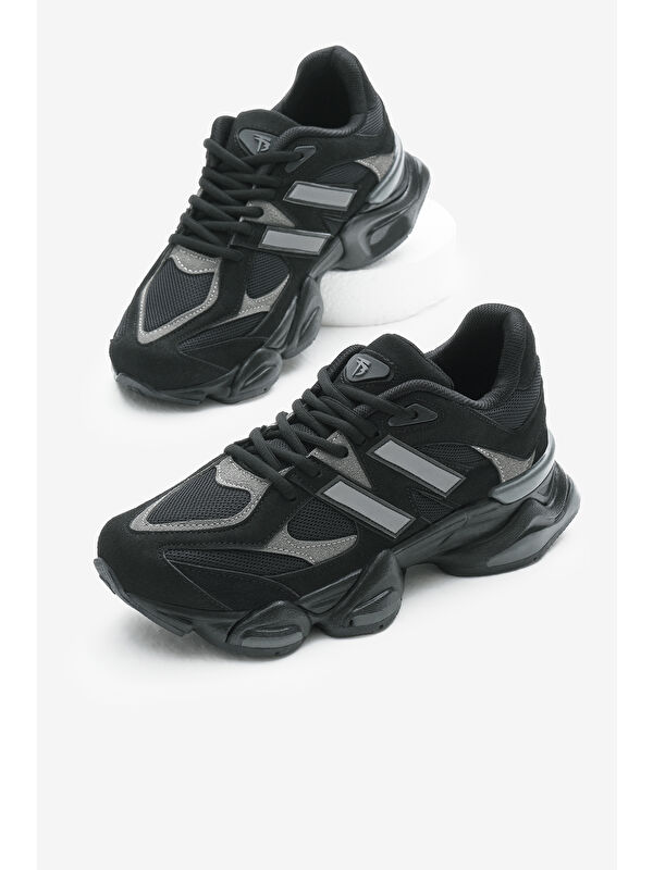 Tonny Black Bej Tonny Black Poli Taban Unisex Anorak Desenli Yüksek Bağcıklı Spor Ayakkabı