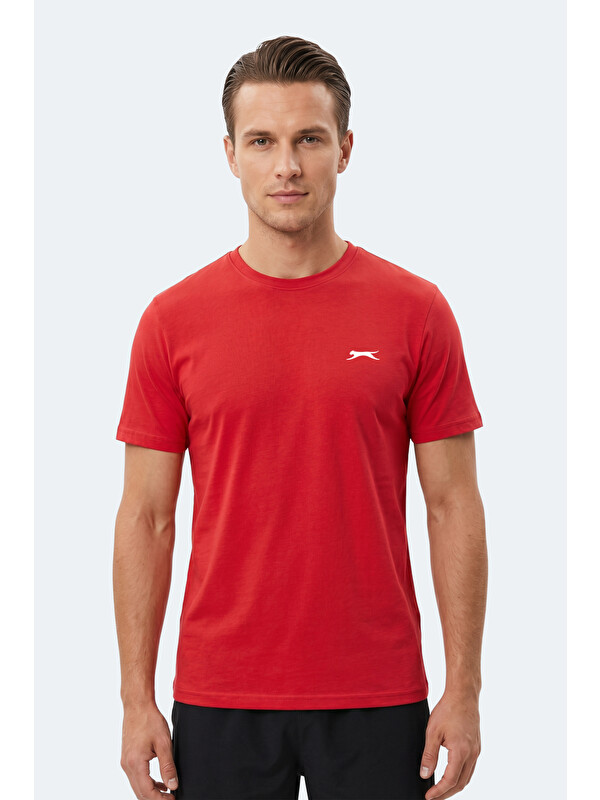 SLAZENGER NOTRON I Erkek Kırmızı Tişört