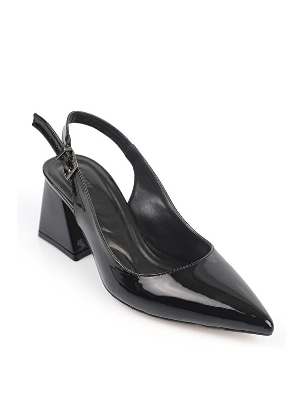 Yumuşak Pedli Taban Kadın Topuklu ayakkabı - Görsel 4