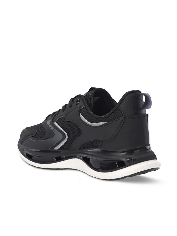 ZOWIE Erkek Sneaker Ayakkabı Siyah / Koyu Gri - Görsel 4