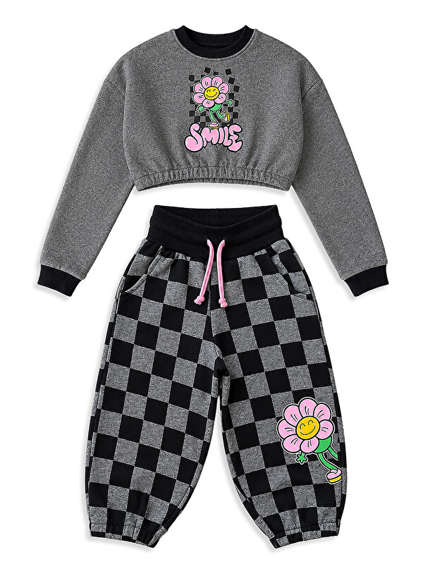 Denokids Kız Çocuk Eşofman Takım