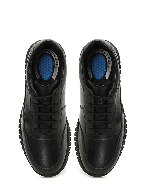 KORN 5PR Siyah Erkek Comfort Ayakkabı - Görsel 5