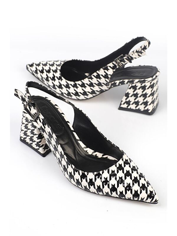 Yumuşak Pedli Taban Kadın Topuklu ayakkabı - Görsel 3