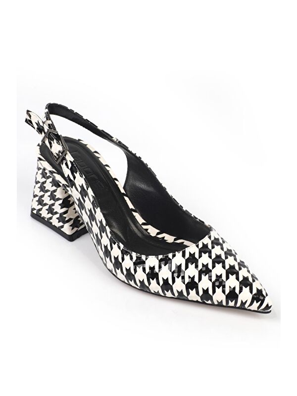 Yumuşak Pedli Taban Kadın Topuklu ayakkabı - Görsel 5