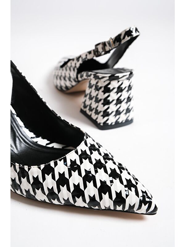 Yumuşak Pedli Taban Kadın Topuklu ayakkabı - Görsel 6