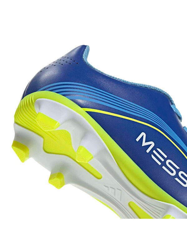 Krampon F50 Messi Club Fg/Mg Çocuk Mavi Krampon - Görsel 5