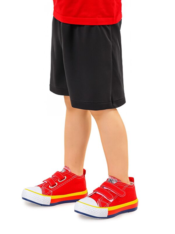 Linen Cırtlı Erkek Bebek Keten Spor Ayakkabı - Görsel 3