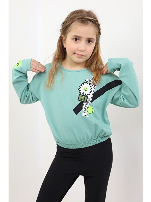 Toontoykids Kız Çocuk Baskılı Tişört